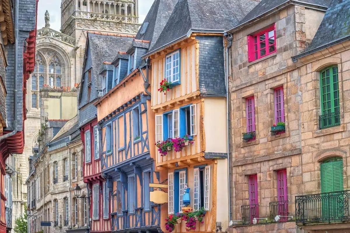 Appartement Luxe Quimper Exterior foto