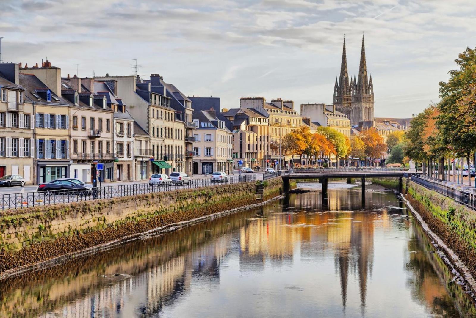 Appartement Luxe Quimper Exterior foto